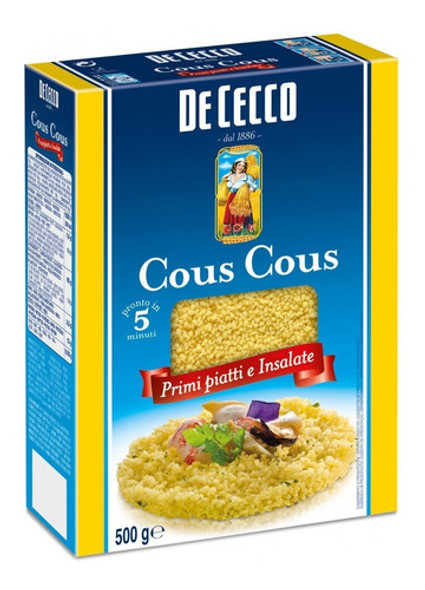 Fideos De Cecco Cous Cous 500 Gr. 0