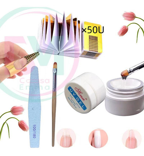 Kit X5 Inicial Manicuria Gelificada  Cabina Led/ Uv Oferta 0