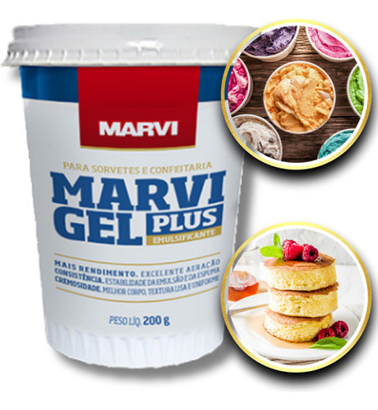 Kit Emulsificante Gel Plus E Liga Neutra Marvi 1