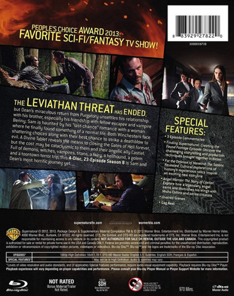 Blu-ray Supernatural Season 8 / Temporada 8 1