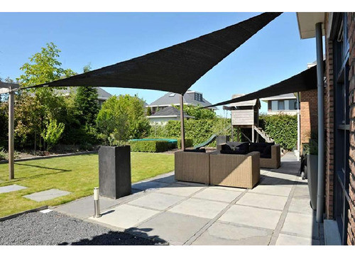 Toldo Malla Sombra Vela Triangular 3 X4 X 3 Metros 1