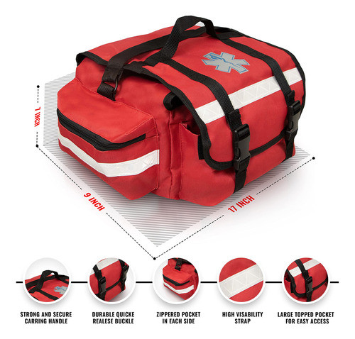 Asa Techmed First Aid Responder Ems/emt - Bolsa Médica De . 1
