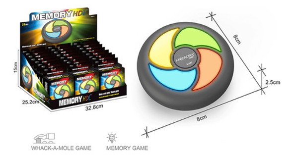 Juego De Memoria Twist Display Lcd Memory Game Con Sonido 1