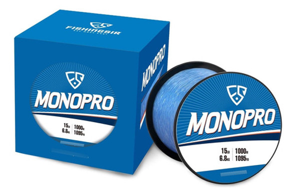 Fishingsir Línea Pesca Monofilamento Azul 1