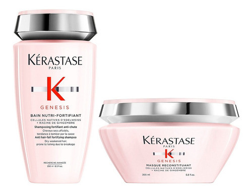 Kérastase Bain Génesis Nutri-fortifiant + Masque Génesis 0