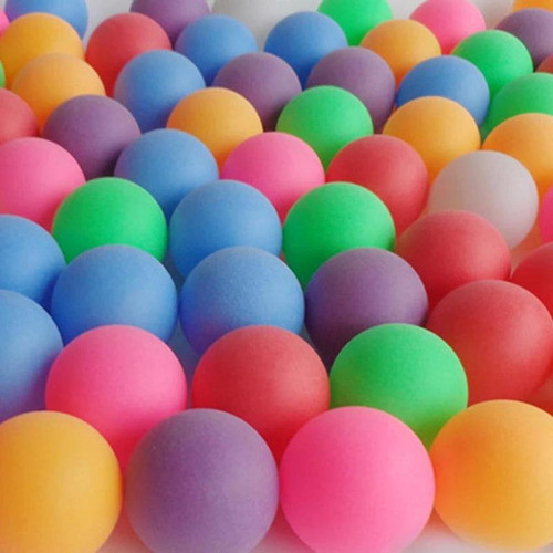 Conjunto De Bolinhas De Ping Pong Coloridas 6 Un Criança 1