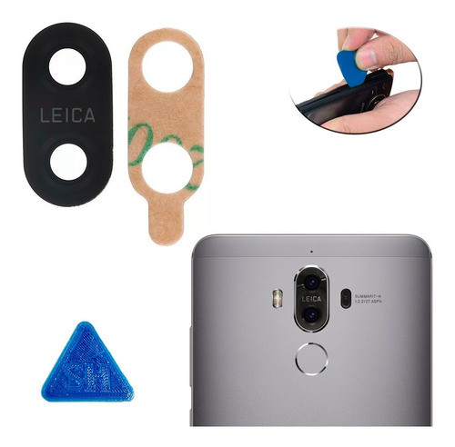 Vidrio Lente De Cámara Compatible Con Huawei Mate 9 +pua 0