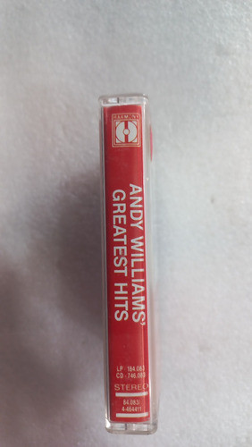 Fita K7 Cassete Andy Williams Greatest Hits (excelente) 1