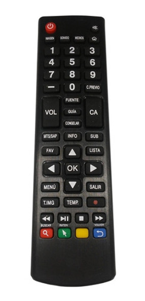 Control Remoto Lcd549 Lcd Led Bixler - Goldstar 0