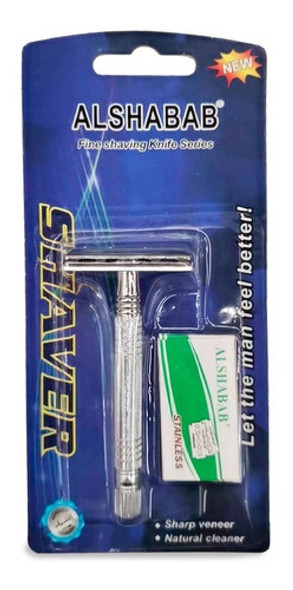 Maquina Afeitar Reutilizable Barberia Sustentable Repuestos 1