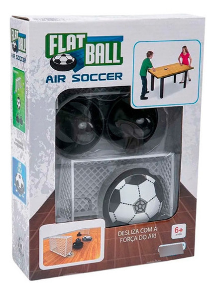 Jogo Futebol De Mesa Flat Ball Air Soccer - Multikids 1