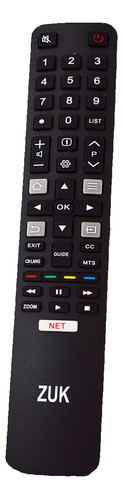 Control Remoto Tv Rca Hitachi Tcl L32s6500 Rc802n 532 Zuk 0