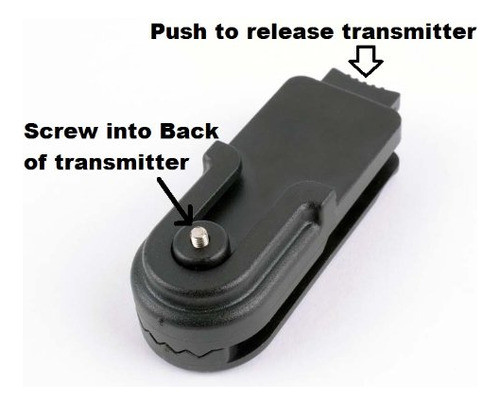 Educador Beltsaddlepurse Quickrelease Transmitter Holder For 1