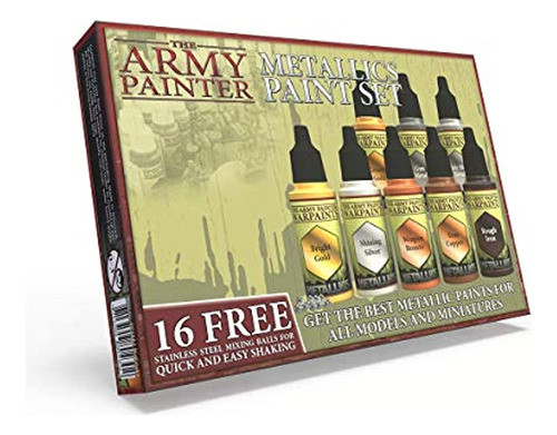 Juego De Pintura Metálica The Army Painter-juego De Pintura 0