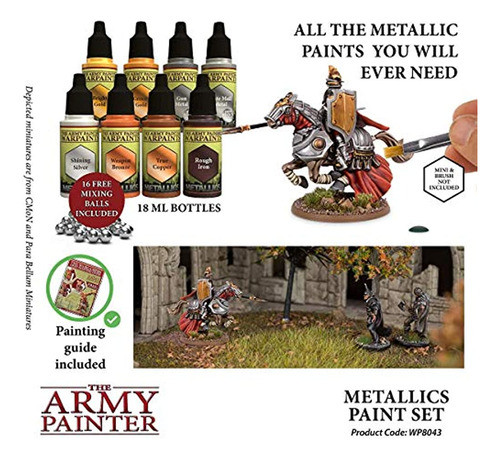 Juego De Pintura Metálica The Army Painter-juego De Pintura 1