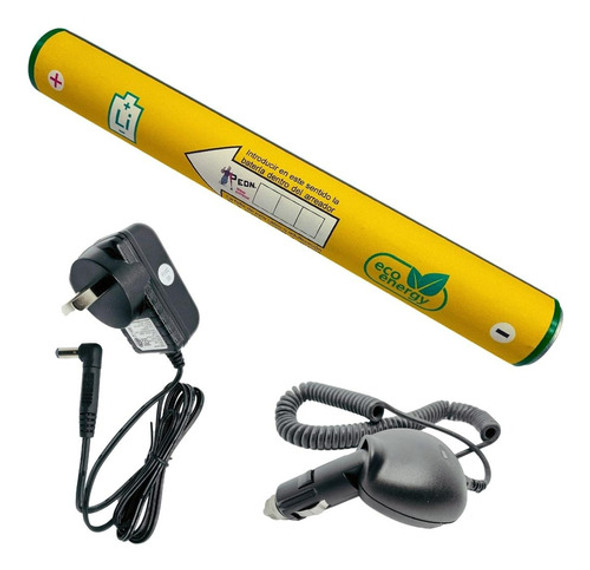 Kit Batería Recargable + 2 Cargadores Para Arreador Peón 0