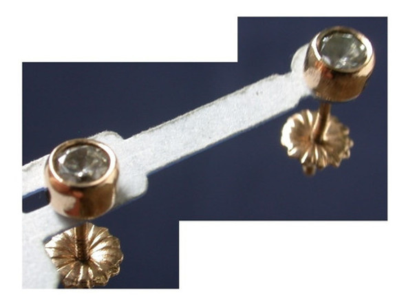 Luli Oport! Caravanas Oro 18k Garantido Circonia Unisex 1