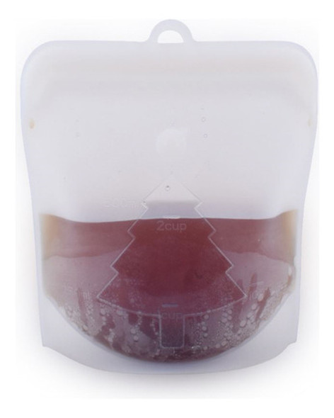 Bolsa De Silicona Reutilizable  1000ml, Para Freezer O Micro 0 Bolsa De Silicona Reutilizable  1000ml, Para Freezer O Micro 0