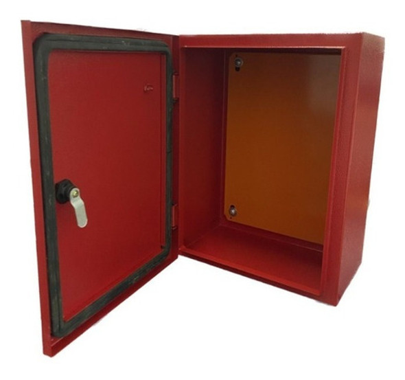Quadro P/ Painel Elétrico De Comando 40x30x20cm Vermelho 0