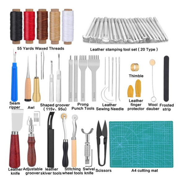 Kit Completo Herramientas Manualidades Agujas Biselador Etc 1