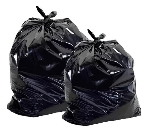 100 Bolsas De Consorcio Basura Consorcio Negras 80cmx110cm 1