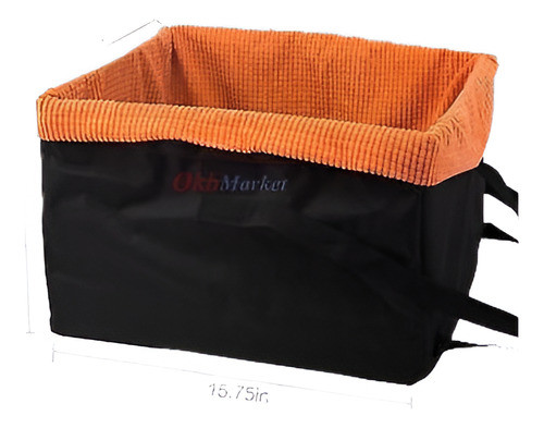 Coche Frontal Trasera Asiento Confort Perro Cachorro Jaula T 0