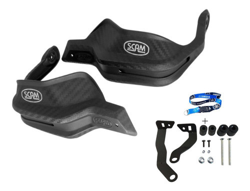 Protetor De Mao Manete Yamaha Crosser 150 Xtz 150 2014+ Scam 0