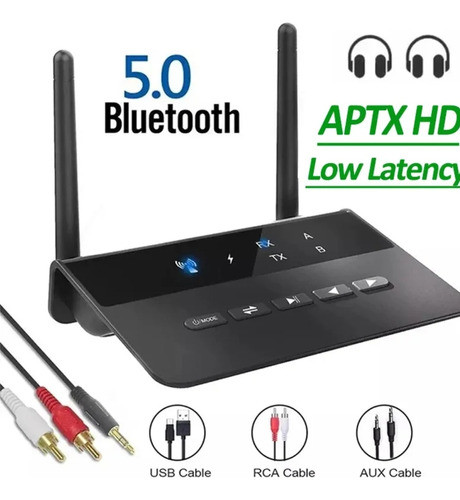 Transmisor Receptor Bluetooth 5.0 Apt-x. 0