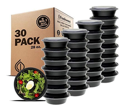~? Freshware Meal Prep Bowl Containers [30 Pack] Tazones De 0