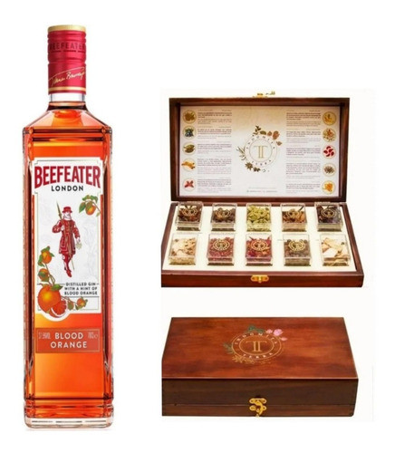 Estuche Indomita Terra Mixologia+gin Beefeater Blood Orange 0