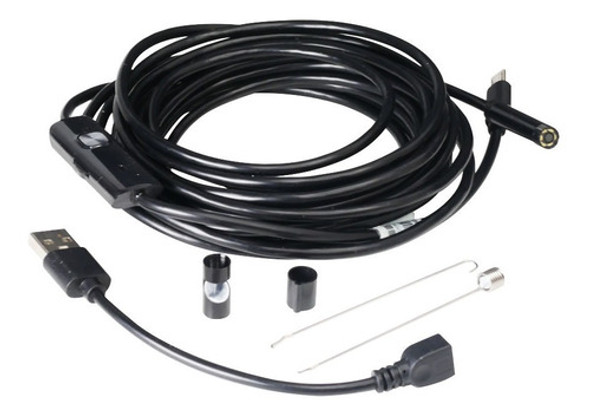 Endoscopio Boroscopio Cámara Usb Luz Led 5 Mts 7mm Diametro 0 Endoscopio Boroscopio Cámara Usb Luz Led 5 Mts 7mm Diametro 0