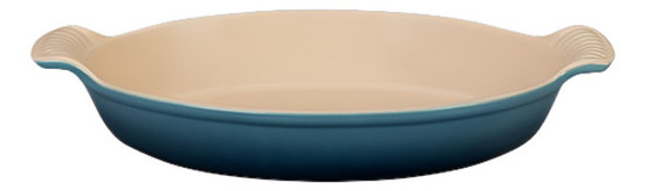 Le Creuset Stoneware Heritage Oval 6oz. Plato De Gratén - 0