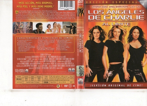 Los Ángeles De Charlie Al Límite (2003) - Dvd Orig - Mcbmi 0