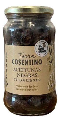 Aceitunas Negras Tipo Griegas X 250 Gr. - Terra Cosentino 0