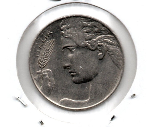 Italia Reino Moneda 20 Centesimi 1921 R Km#44 Xf++ 1
