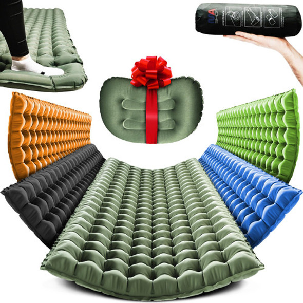 Colchoneta Ultraligera Autoinflable Para Acampar Y Dormir 0