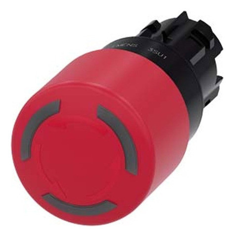 Pulsador P/ Emergencia Luminico S/sop Pul-gir 30mm Siemens 0
