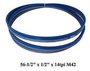 56-1/2  X 1/2  X 14tpi Bi-metal Corte De Metales Sierras De 1