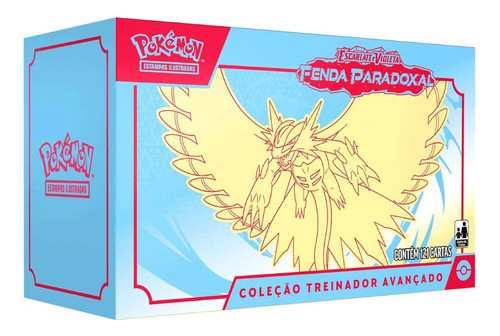 Cartas Pokémon Box Elite F. Paradoxal Valentia Férrea Copag 0