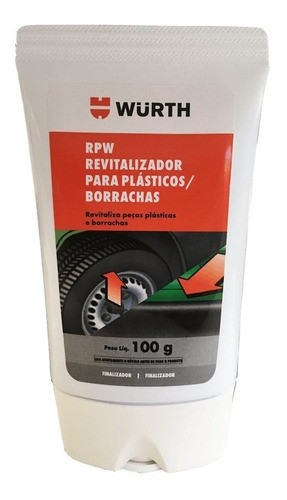 Rpw Wurth Revitalizador De Plásticos E Borrachas 100g 0