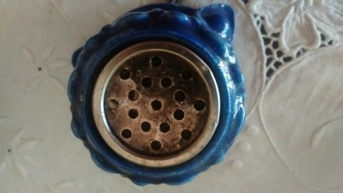 Antiguo Encendedor Para Bar Cerámico De Colección X 2 1