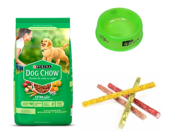 Ración Dog Chow 21 Kilos Cachorro+envío 0 Ración Dog Chow 21 Kilos Cachorro+envío 0
