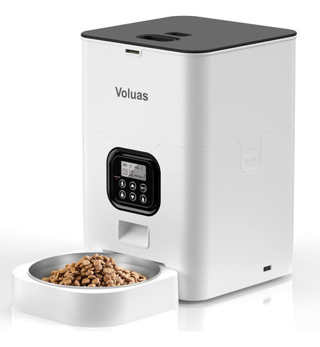 Alimentador Automático Para Gatos Y Perros, 4 Comidas Diaria 0