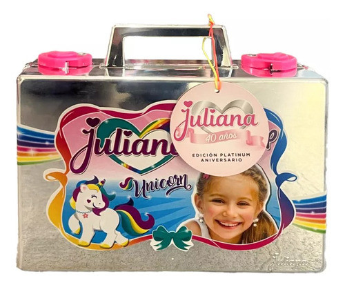 Valija Juliana Makeup Platinum Edicion Limitada Aniversario 0