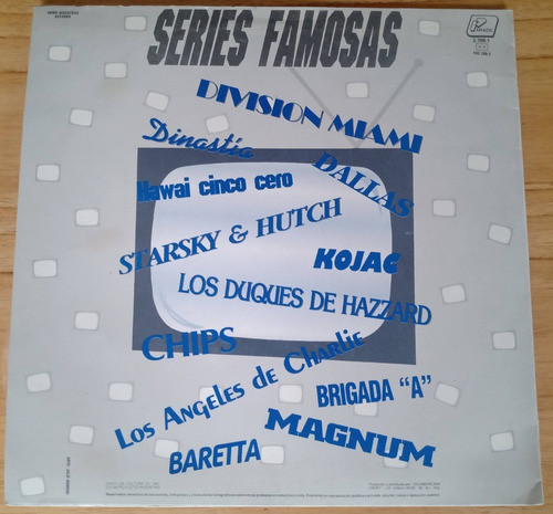 Angeles De Charlie Brigada A Series Famosas Lp Arg / Kktus 1