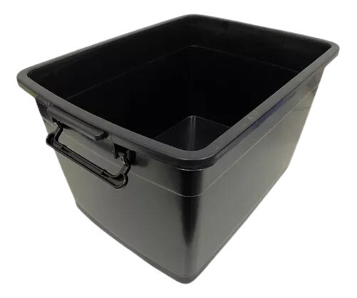 Caja Organizadora 42 Lts Plástica Apilable Ruedas Manijas 1