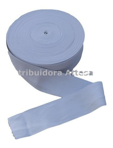 Elastico Demarcatorio Blanco 6 Cm Ancho Rollo 30 M Cinta Can 1