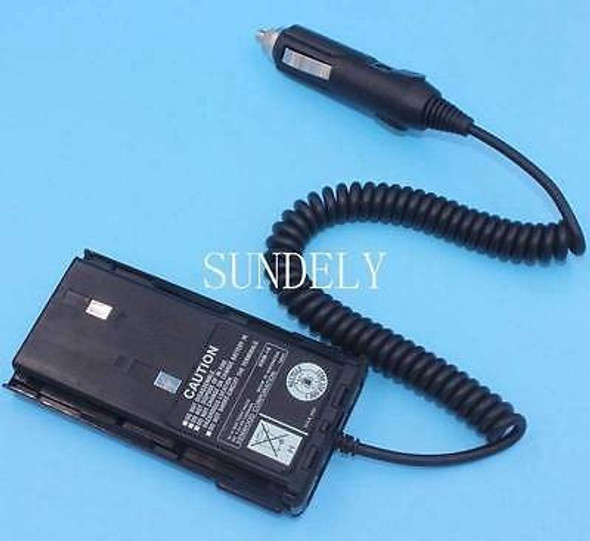 Knb-14 Coche Cargador Eliminador De Baterías Para Radio Kenw 1