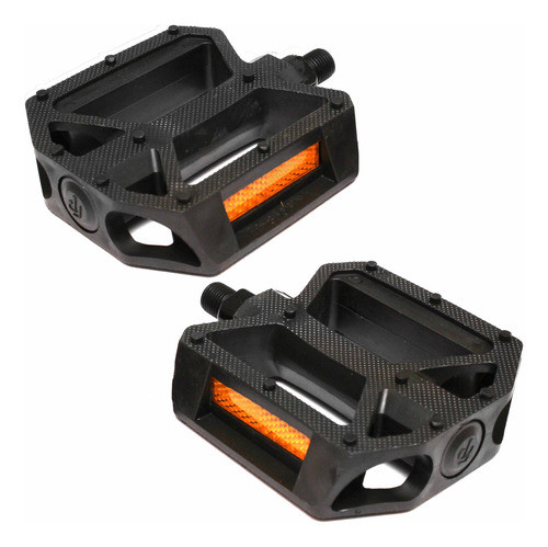 Pedal Plastico Tipo Bmx Eje Fino 1/2 1