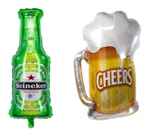 Combo 2 Globos Cerveza Chop Grandes (ver Descripcion) 0